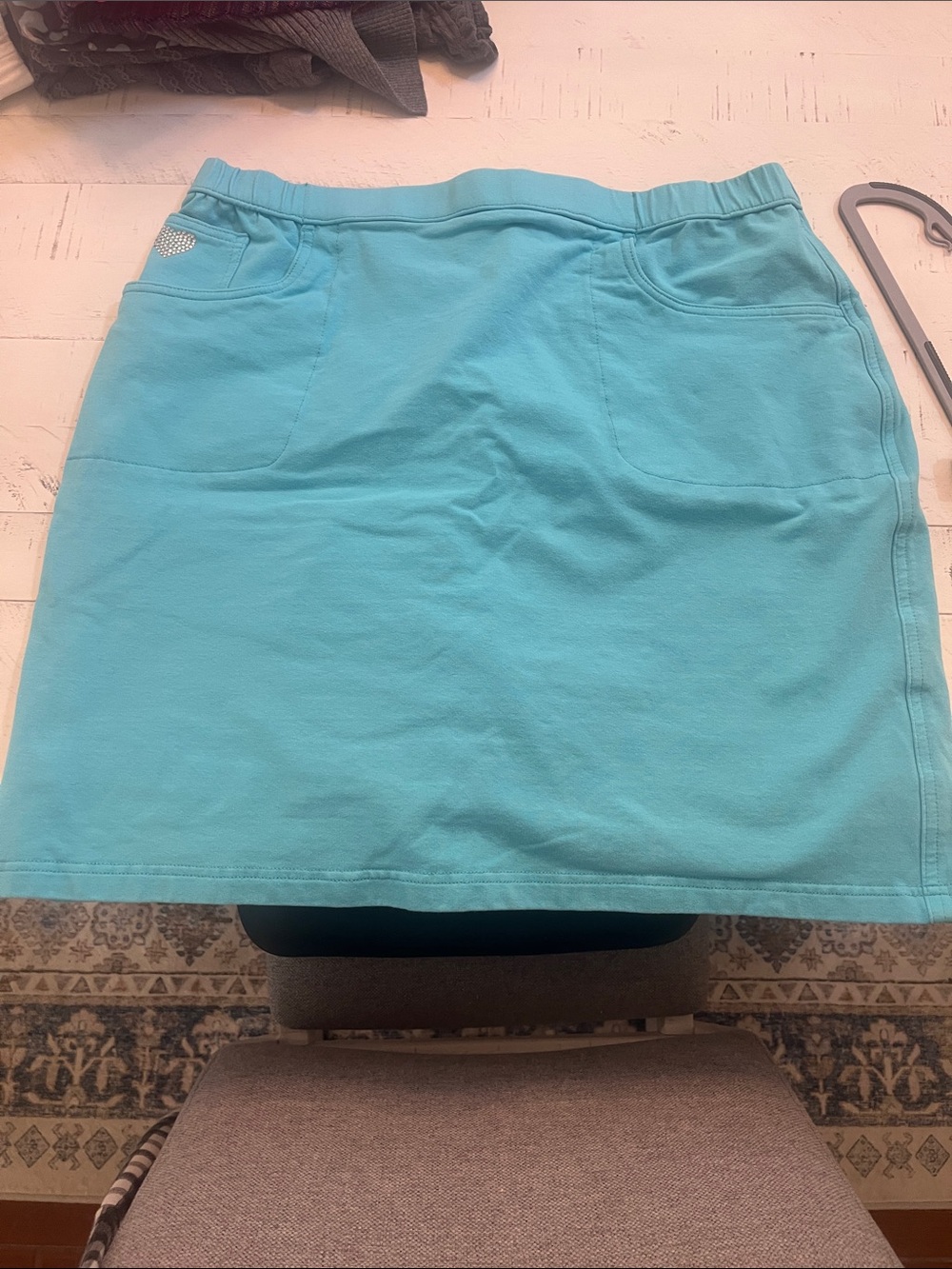 Women's Aqua Pull-On Skort